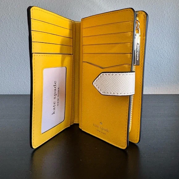 Kate Spade White Bee-Embellished Wallet - Picture 4 of 7